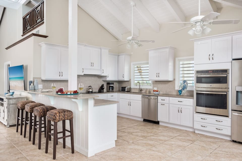 In the kitchen you'll find all the materials you need to cook