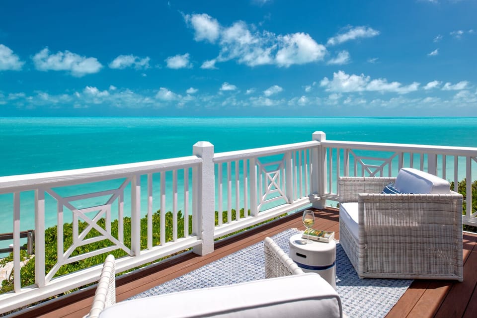 Relax in pure tranquility as you take in the crystal blue waters