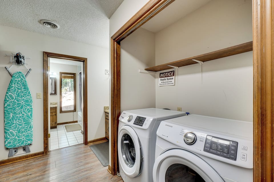 Washer & Dryer | Iron & Board