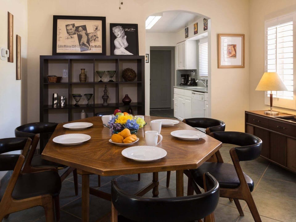 Share a meal in the gorgeous dining area!