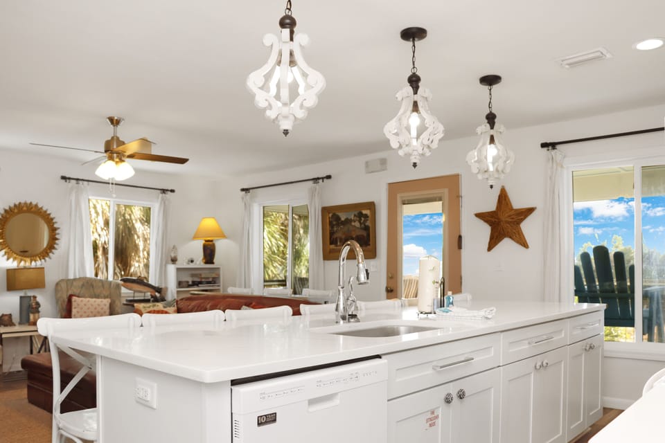 Kitchen and Living Area