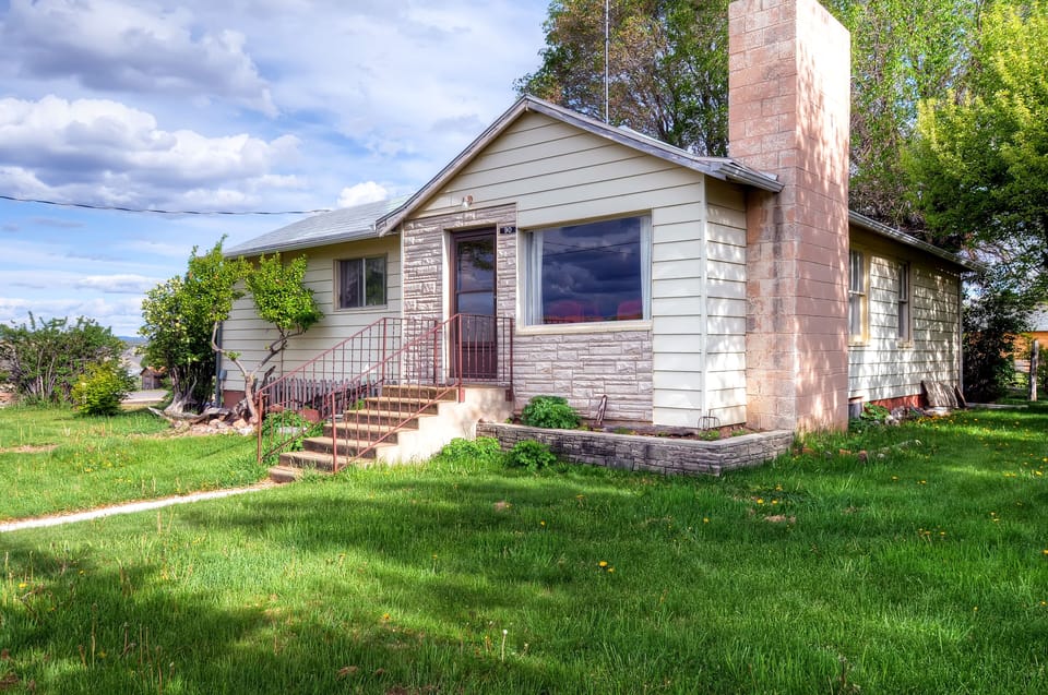 Property Exterior | Some Steps Required for Access