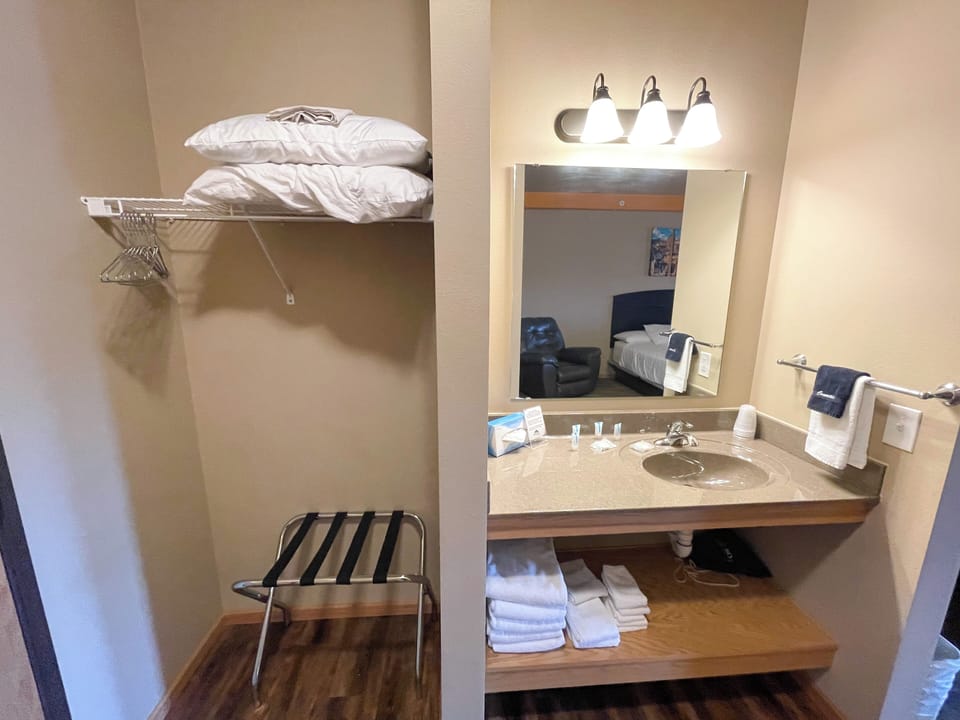 Sink and Closet Area