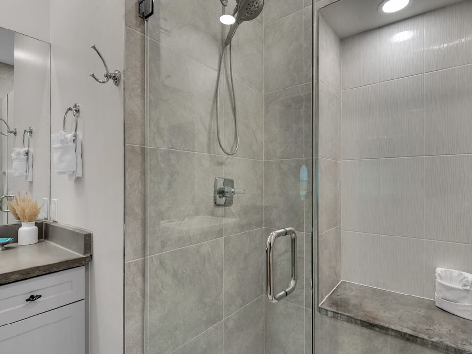 Bathroom 1 with Walk-In Shower