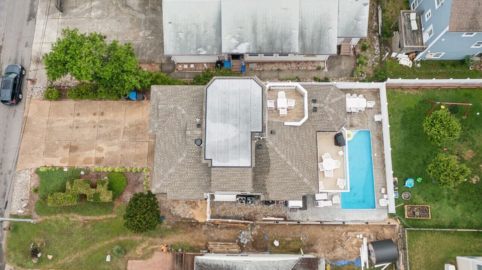 With 3 stories of decks and a swimming pool, this home is endless fun!