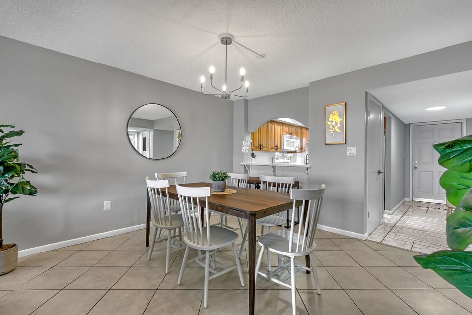Gather around the dining table for your favorite meals