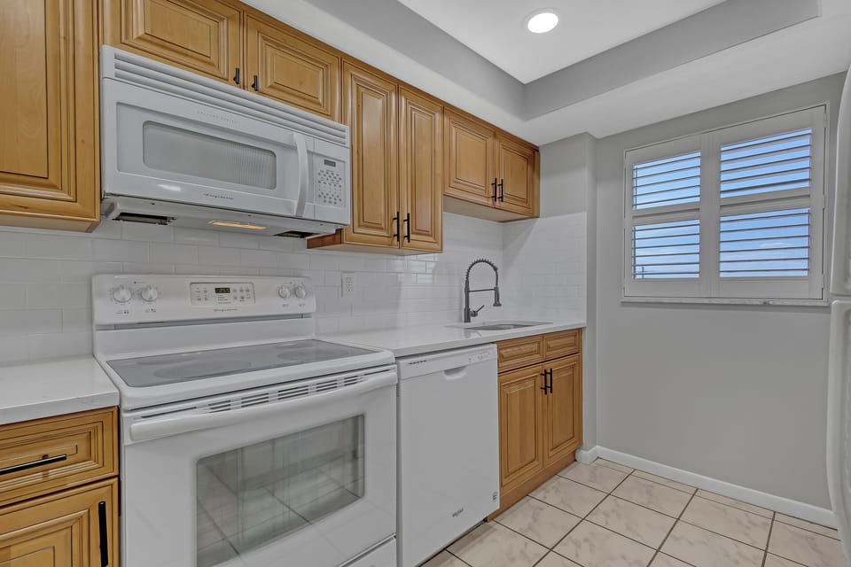Fully equipped kitchen with everything you need!