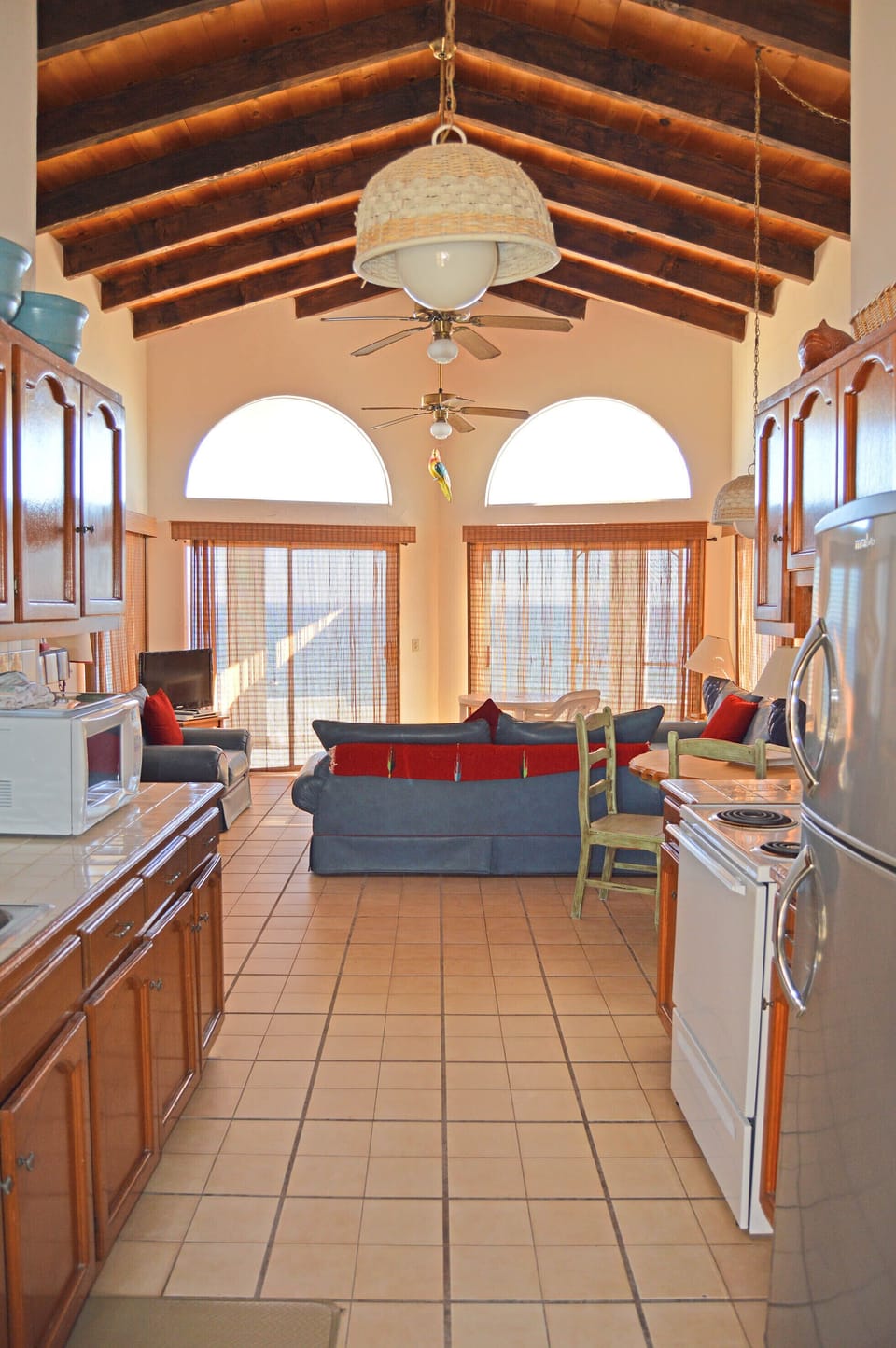Great views even from inside