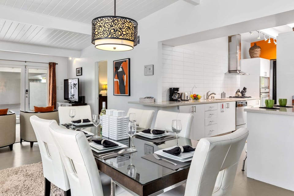 Open concept living spaces