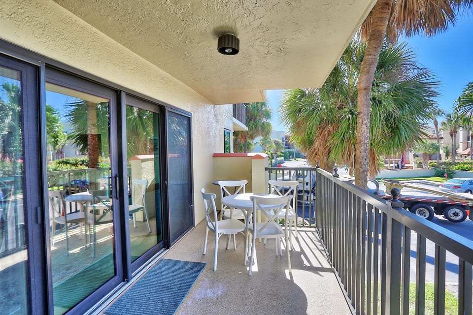 Private Balcony - Access from Living Room and Bedroom