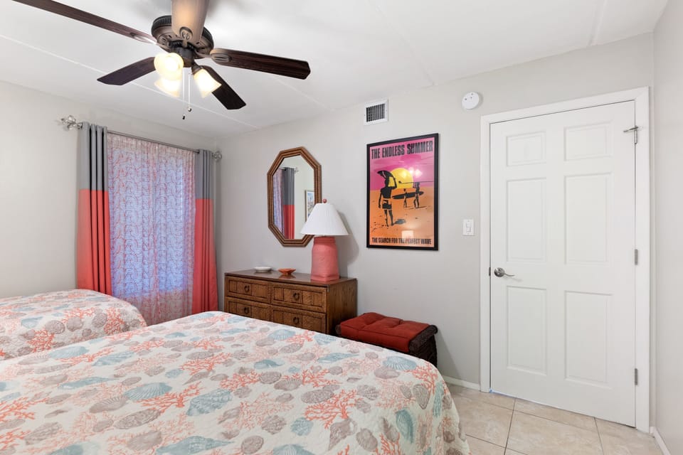The guest bedroom will be perfect for friends or children.