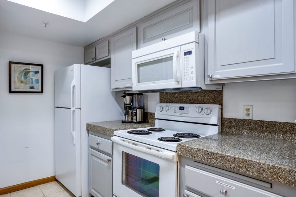 Well-stocked kitchen