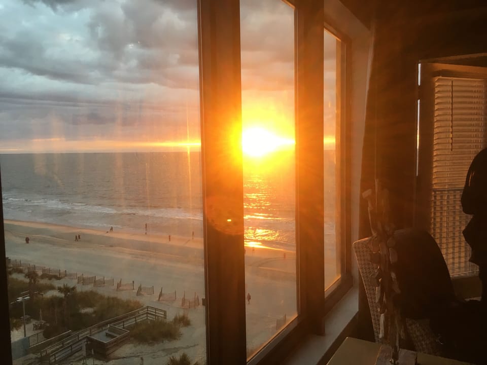 Sunrise from Living Room
