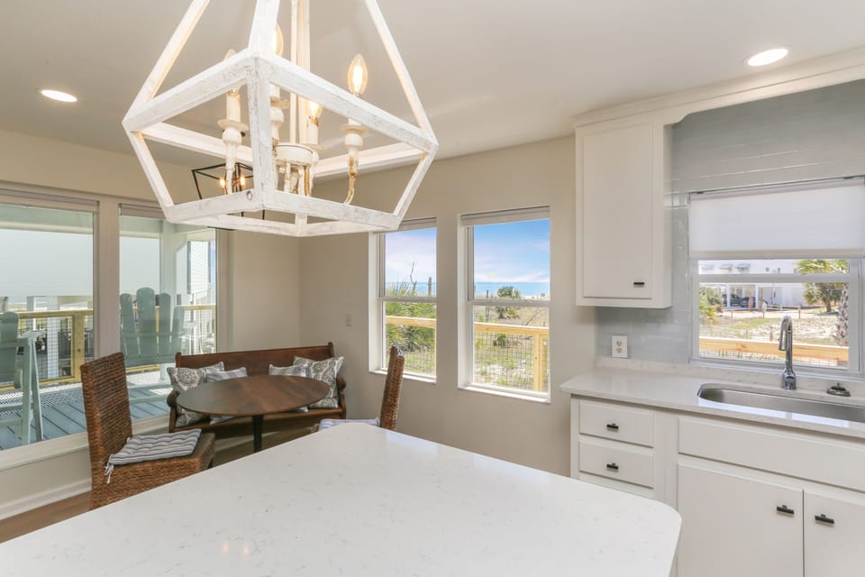 Gulf Views from Kitchen