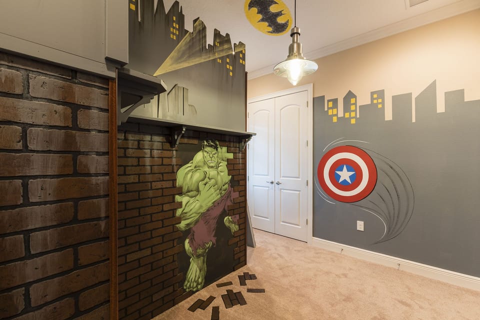 They'll save the world in the play area