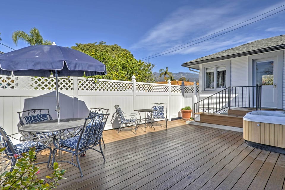 Deck | Private Hot Tub | Driveway Parking (1 Vehicle)