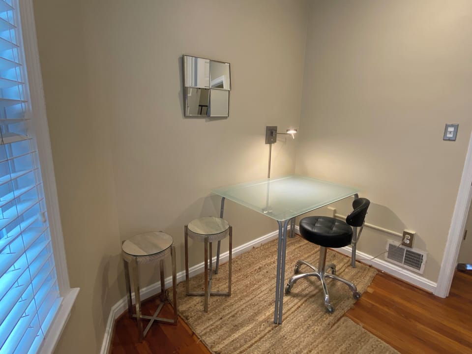 Work space in bedroom #2