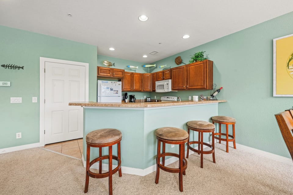 Kitchen with Bar Seating