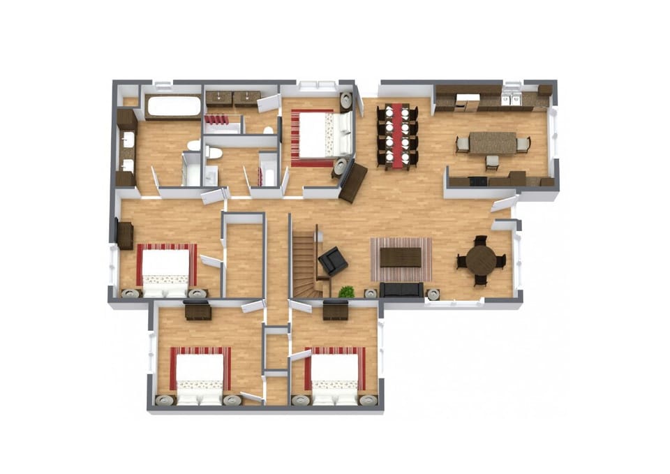 Main Level Floor Plan