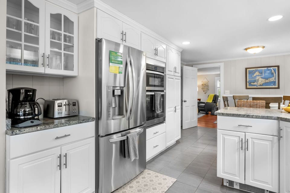 Start your mornings at the coffee bar next to the refrigerator - 4 Long Pond Drive Harwich Cape Cod - Cape Retreat - NEVR