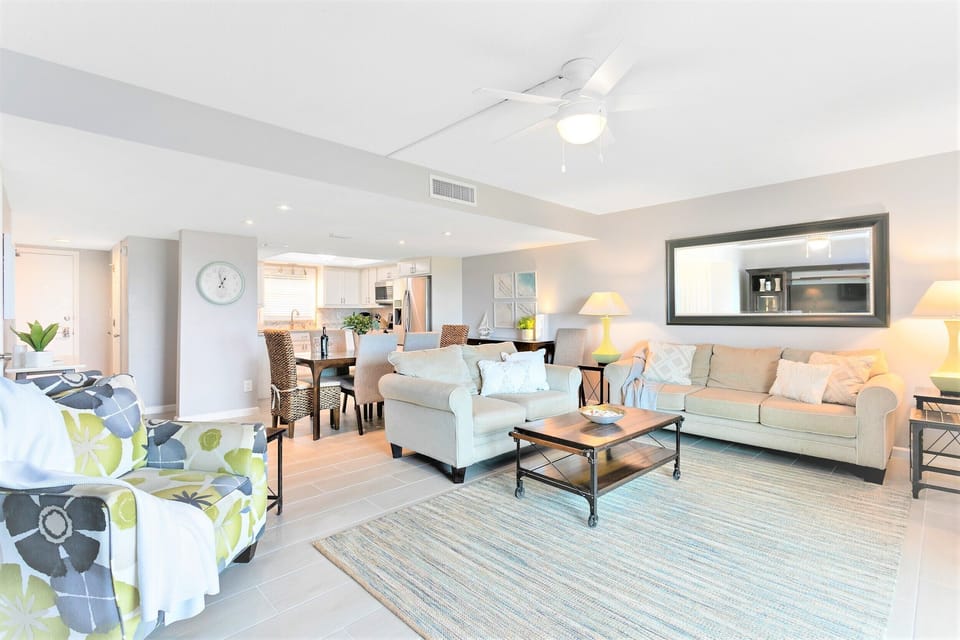 Open and inviting living space with stylish decor and plenty of natural light.
