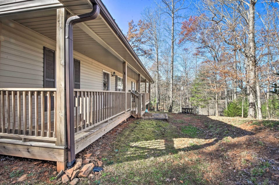 Backyard | Some Steps Required | Fire Pit
