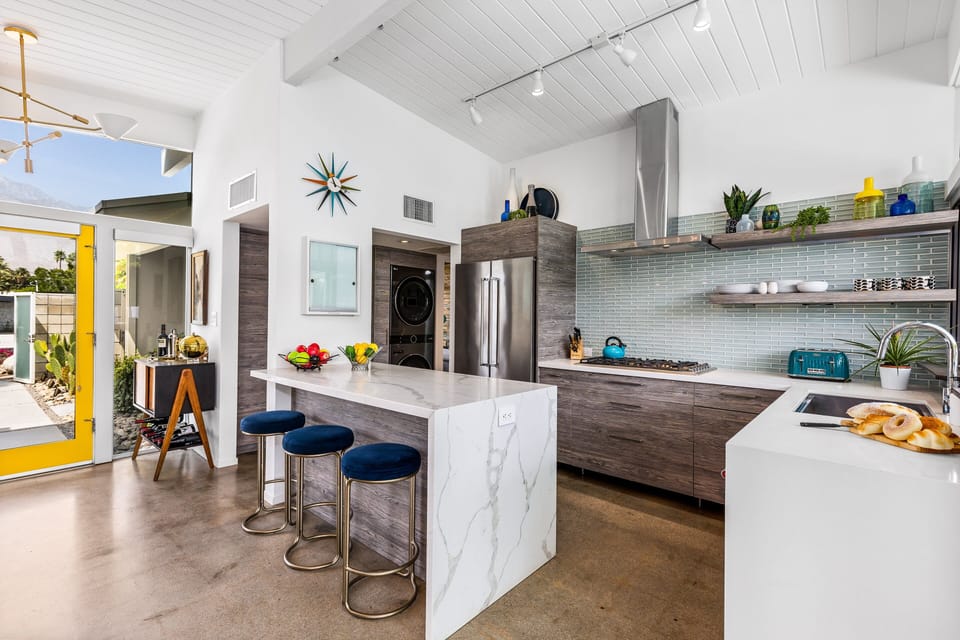 Breakfast bar for three