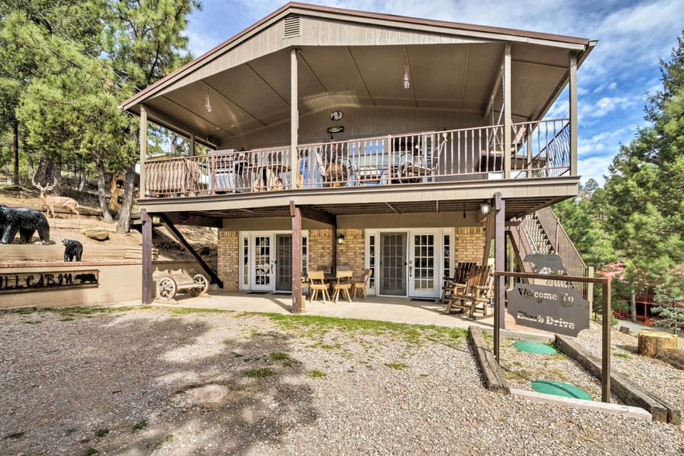 Ruidoso Vacation Rental | 4BR | 3BA | 2,000 Sq Ft | 2 Stories