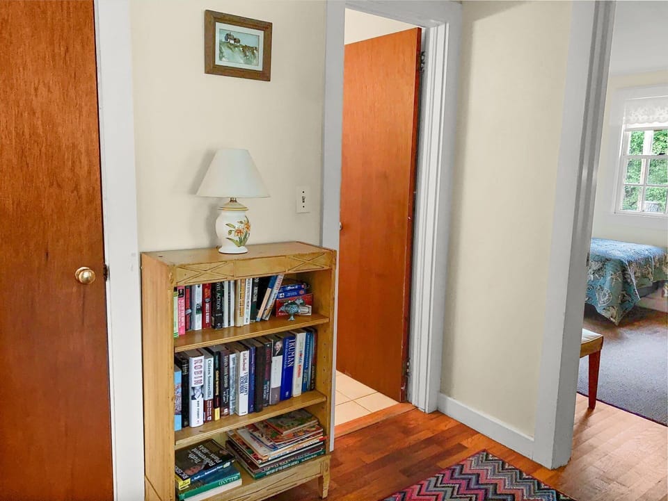 Hallway to bedrooms and bath - 104 Deep Hole Road South Harwich Cape Cod New England Vacation Rentals