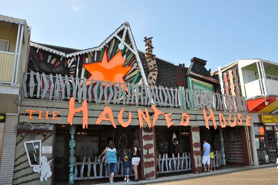 Boardwalk in Ocean City MD