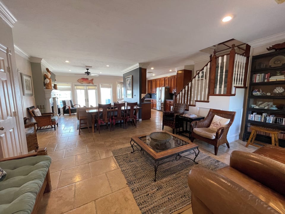Living and Dining area.