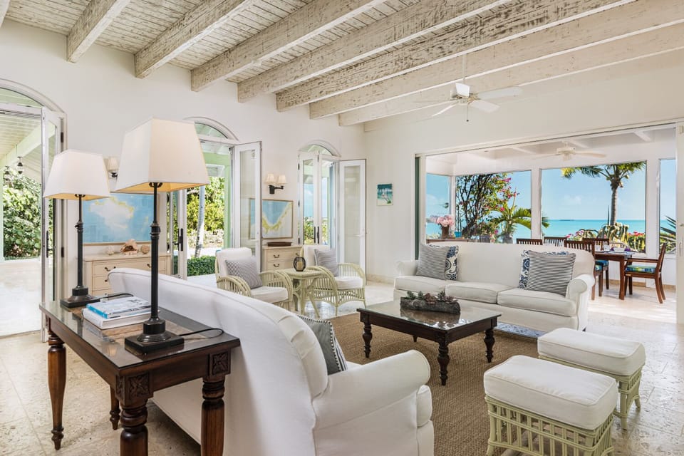 Furnished with island style decor and furniture
