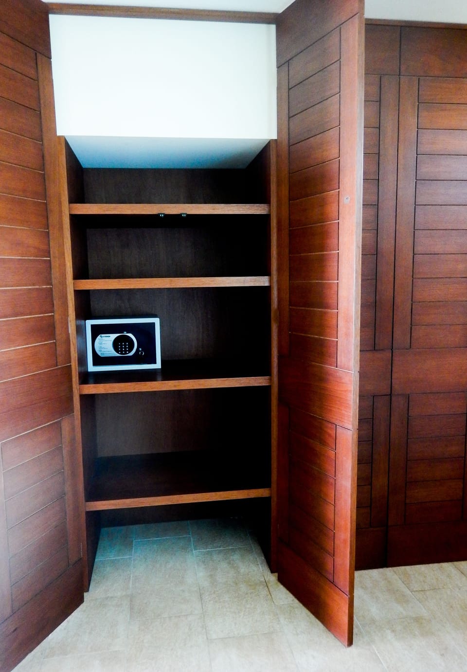 Master Bedroom  Walk in Closet - Digital Safe