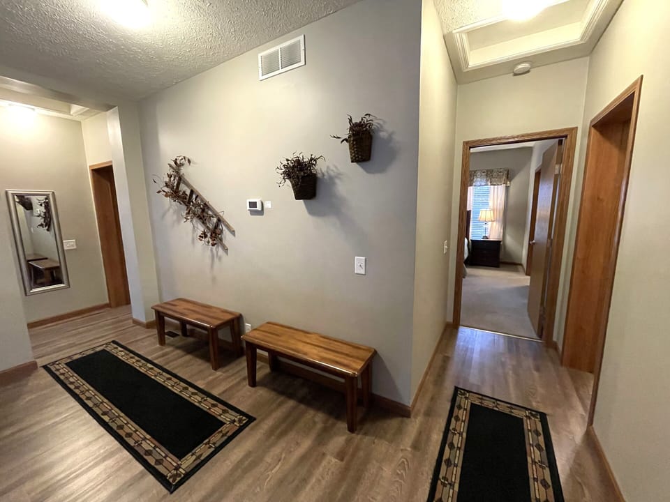 Main Level Transitioning to the Bedrooms and Bathrooms