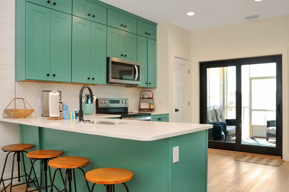 Kitchen with Bar Seating