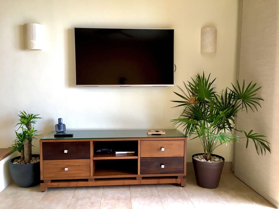 Living area - Smart TV available in Living Area & Master Bedroom
