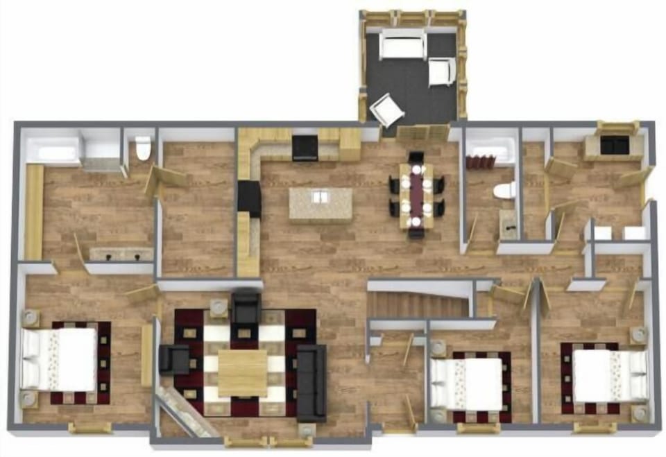 Main Level Floor Plan