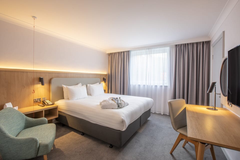 Standard Room, 1 Double Bed, Accessible | Desk, soundproofing, iron/ironing board (on request), cribs (free)
