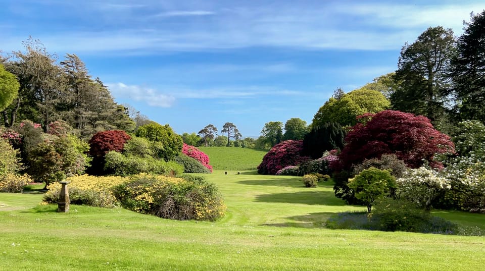 View over gardens from Garden Cottage