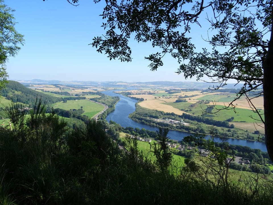 Views from kinnoull hill