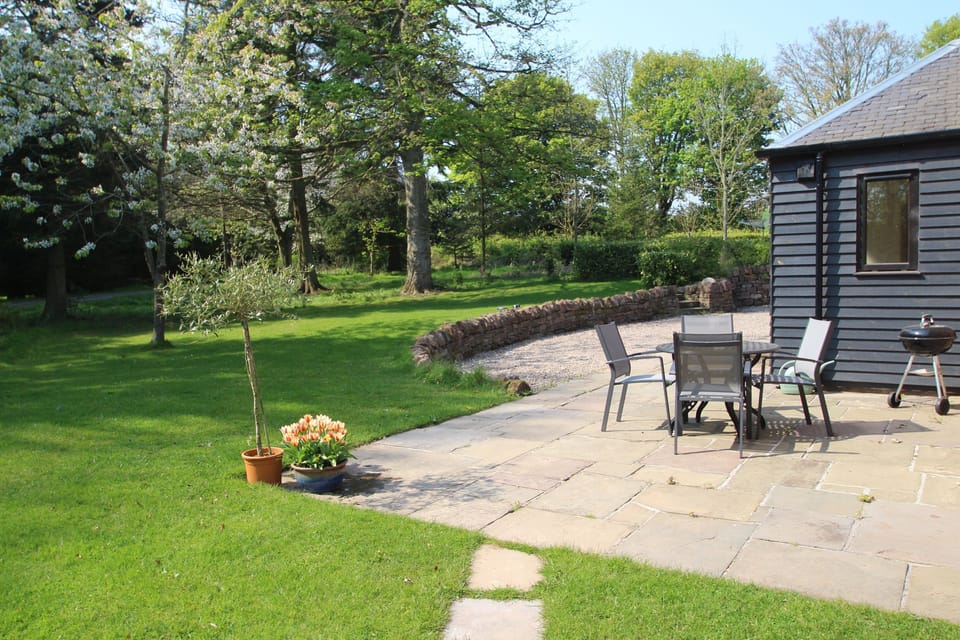 Private patio and garden for the stables