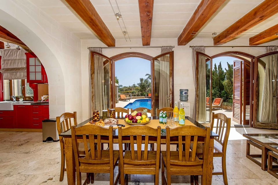 Dining area of The Almonds Holiday Home