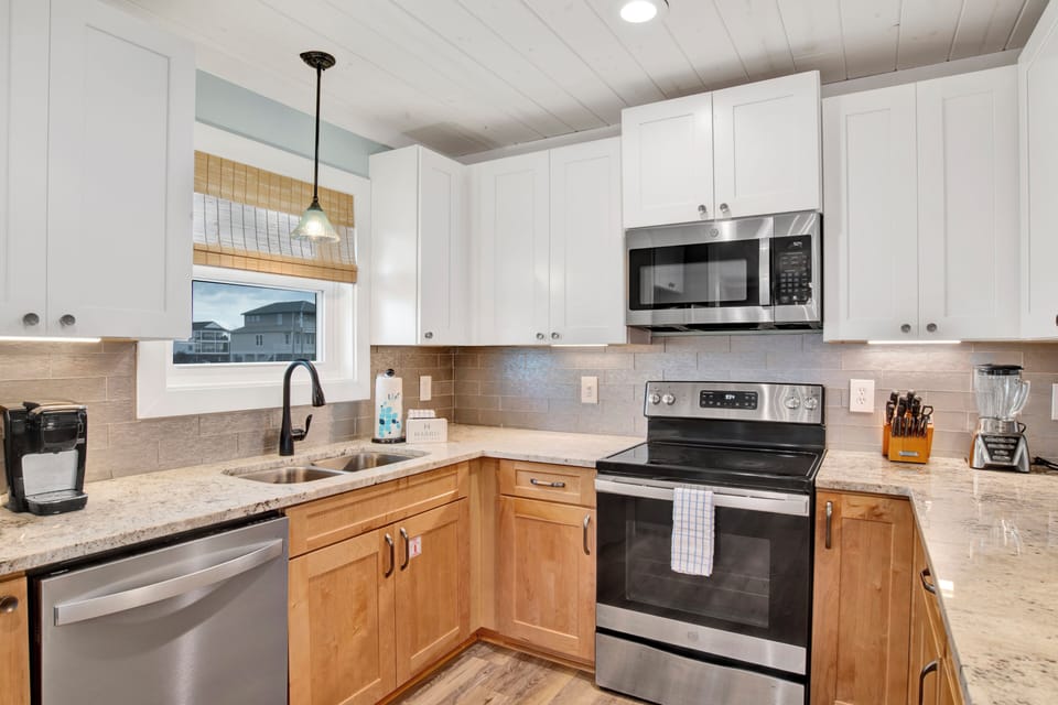 With beautiful upgrades throughout