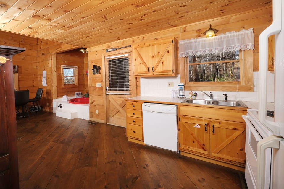 Spacious and open.