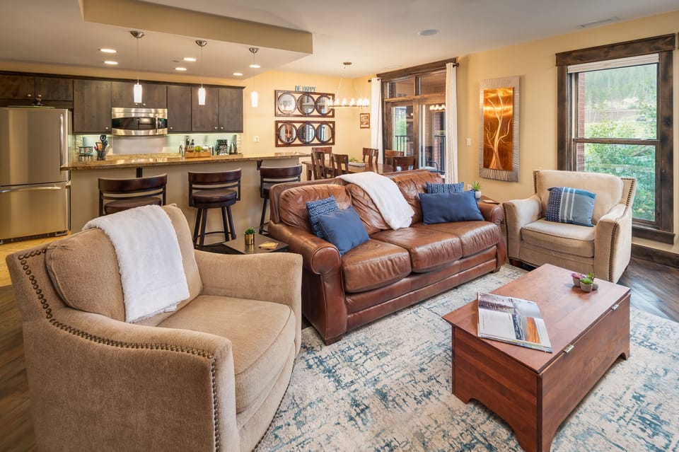 Plush seating for the whole group