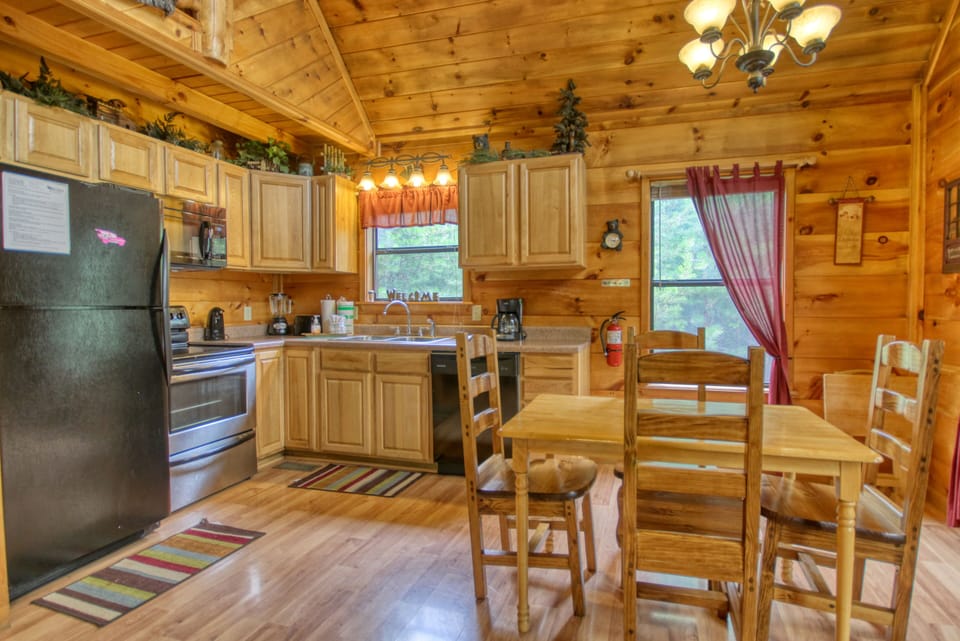 Dine in anytime - Cabin's Kitchen for all vacation meals for your convenience