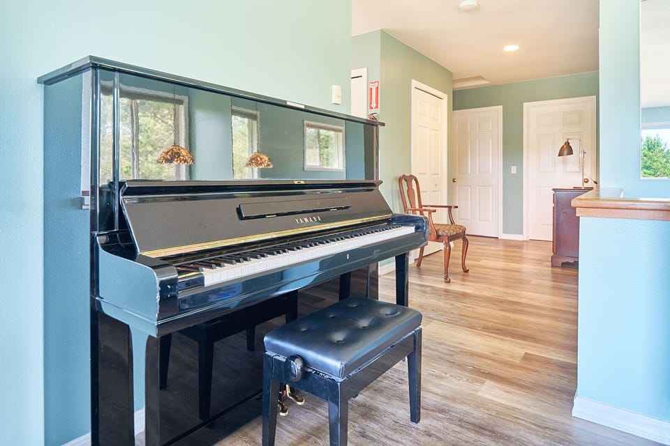 Show off your skills on the piano!