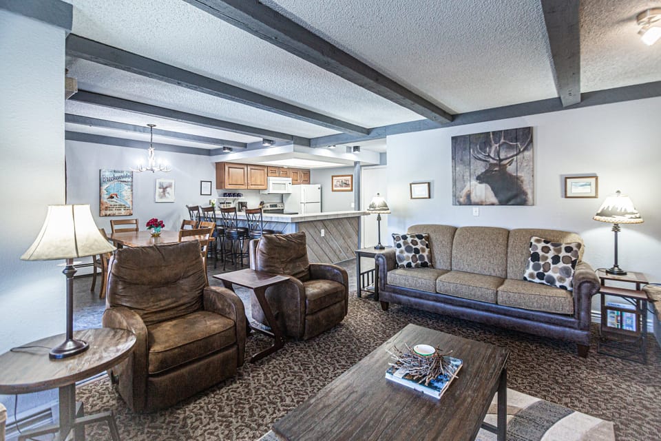 Living Room - Longbranch 216 - Breckenridge Vacation Rental