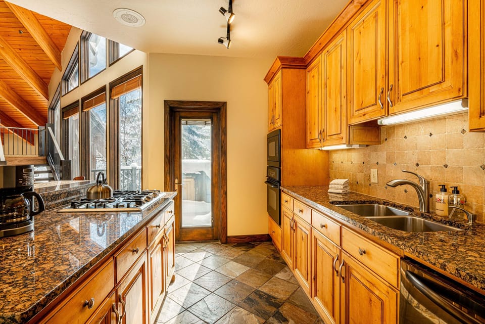 Kitchen with updated appliances