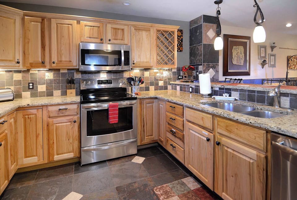 Spacious kitchen